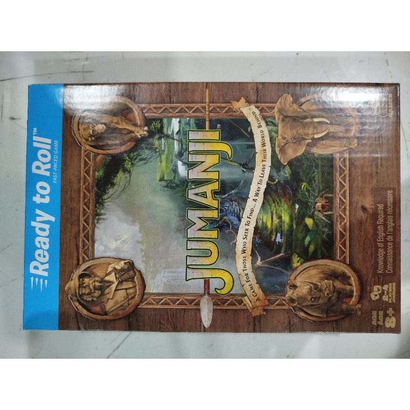 board game jumanji ready to roll mainan keluarga family card games