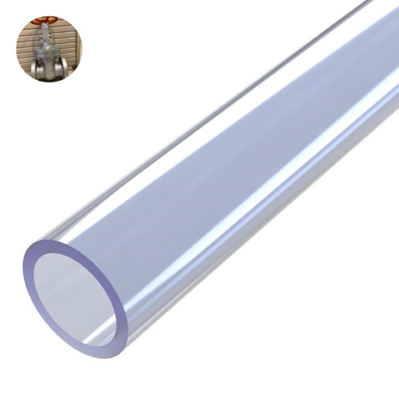 Pipa PVC Transparan 3/4” inch x 50 cm Pipa PVC Clear / Pipa Bening