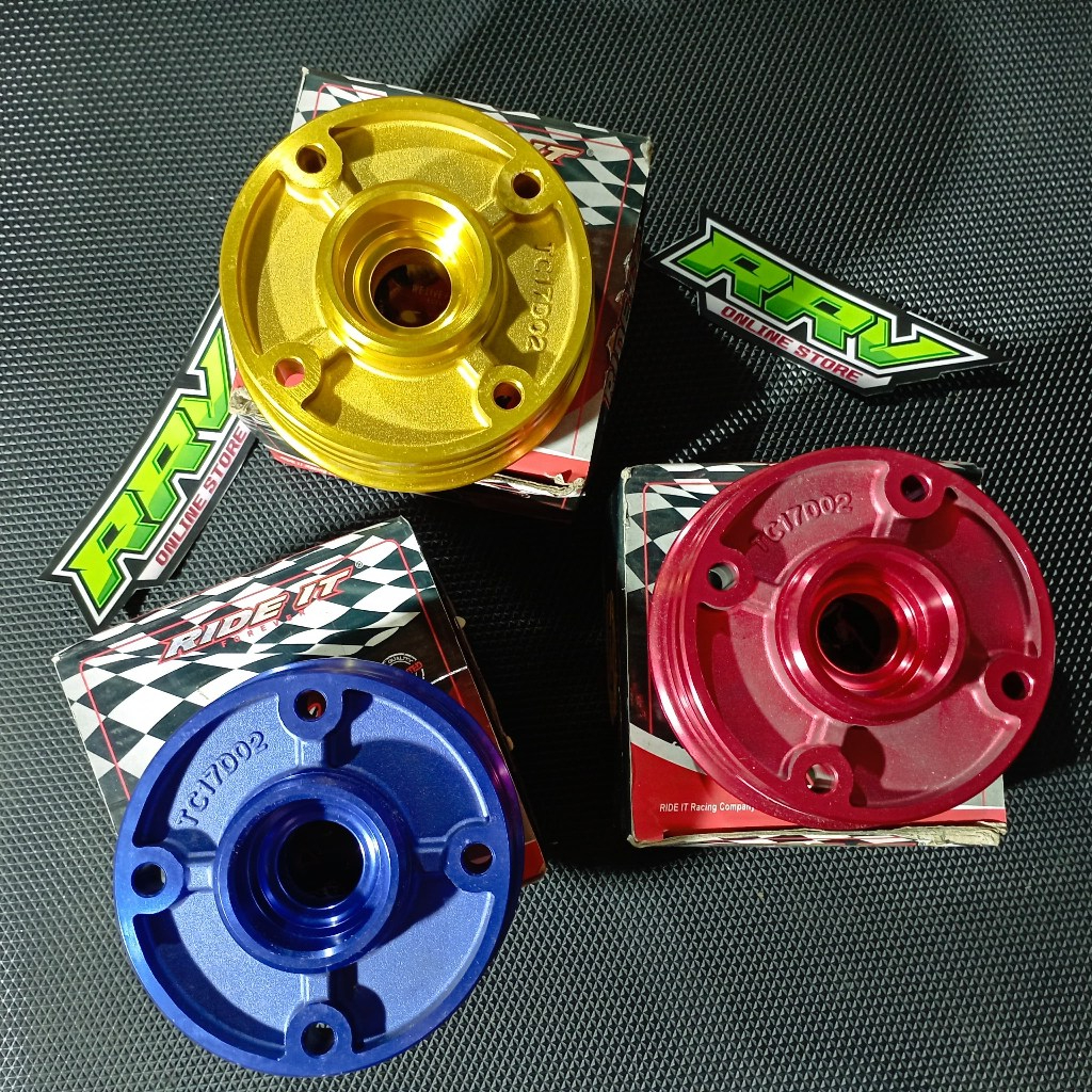 NAP GEAR DUDUKAN GEAR CNC SATRIA F150 NEW / FU FI / KARBU RIDE IT WARNA MERAH, GOLD, BIRU RACING RID