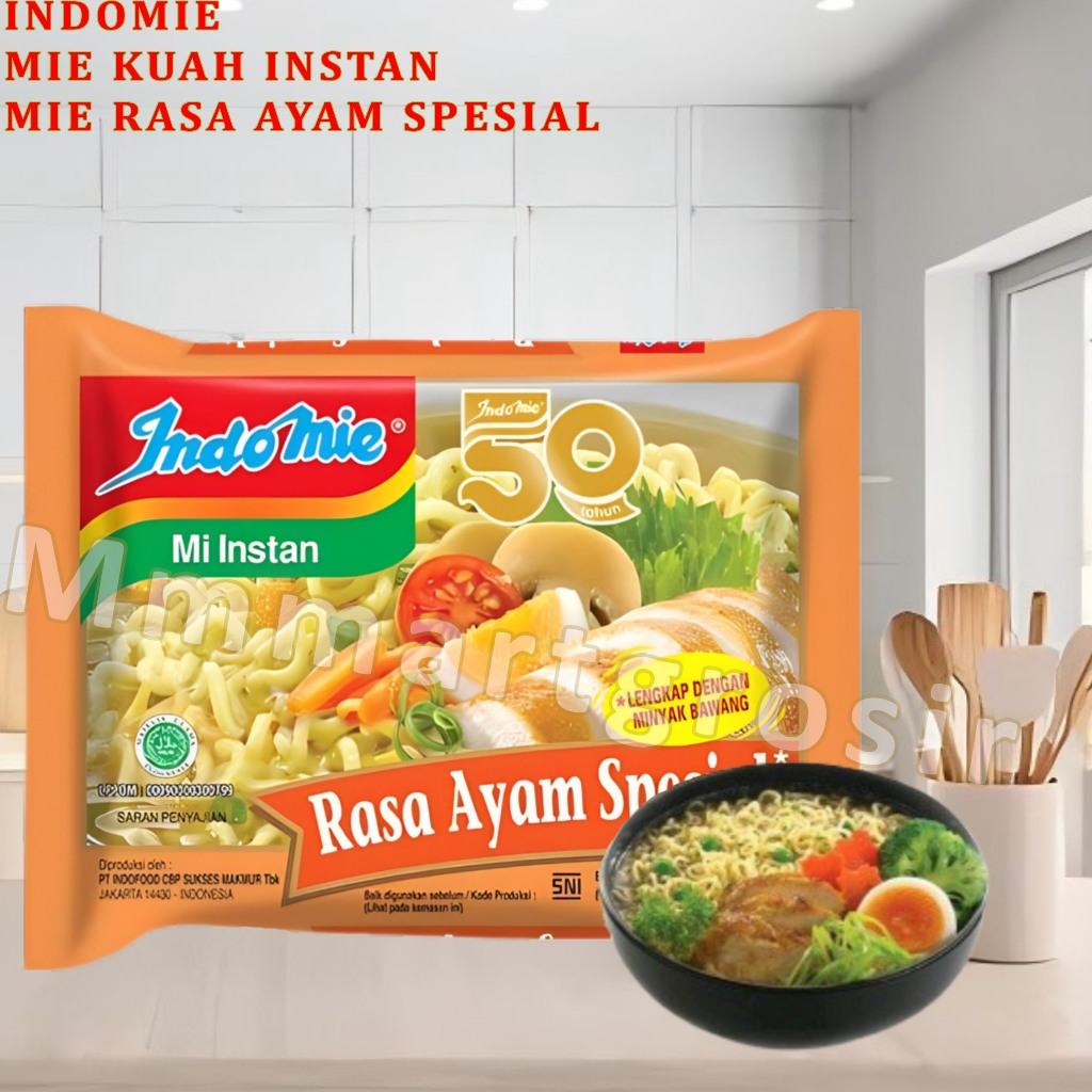 

Indomie / Mie Instan kuah / Mie Rasa Ayam Spesial / 68gr