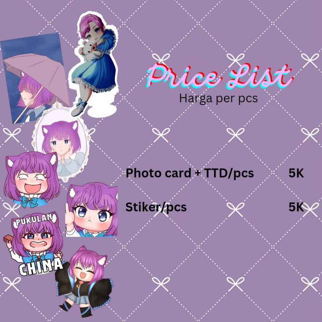 

Stiker Seira per pcs