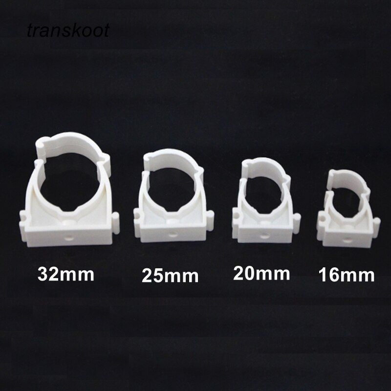 50pcs Klem Konduit PPR Klem Pipa Conduit 25/32mm Clamp U Klem Pipa Konduit Pipa Clamp Clamp Holder