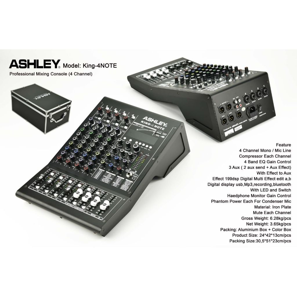 Mixer Ashley King Note 4