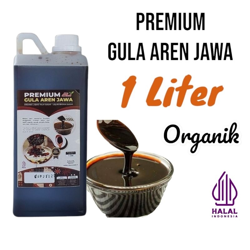 

Gula AREN CAIR - Brown Sugar ( LIQUID ) Kemasan 1 Liter - BLAST