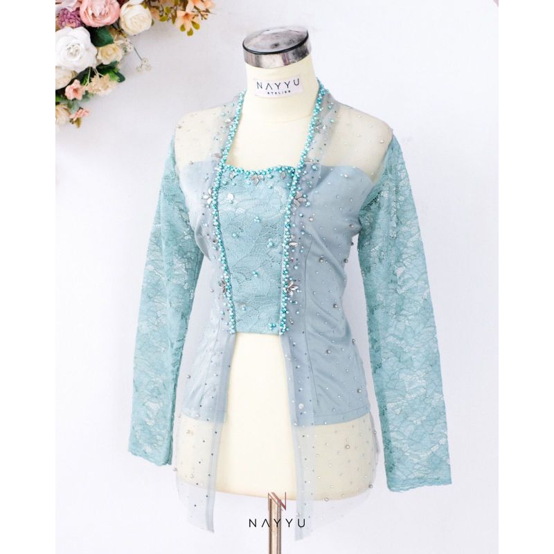 Atasan Kebaya Brokat Payet