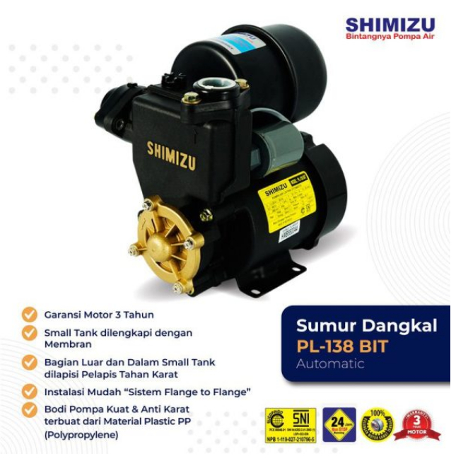 POMPA AIR SHIMIZU PL-138BIT