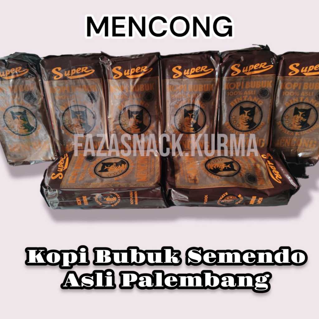 

kopi mencong kopi semendo asli palembang 250gr bintang kepala kucing