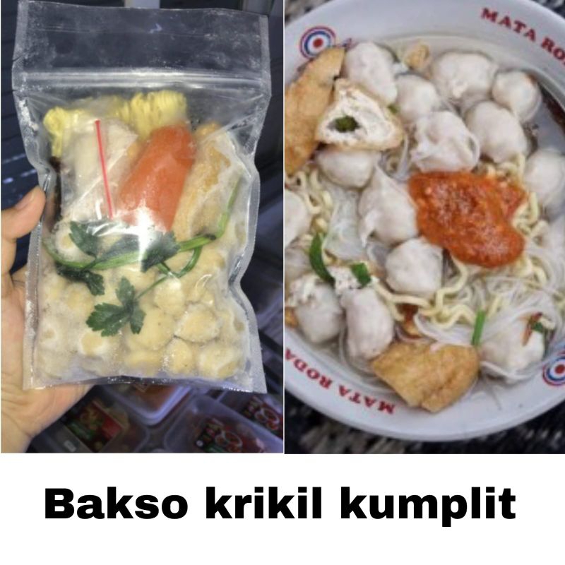 

BAKSO KRIKIL Frozen / makanan beku/ Frozen food - Alfatih Food