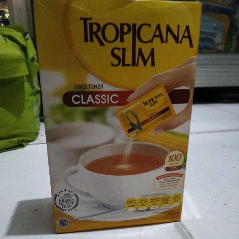 

Tropicana Slim Sweetener exp jauh