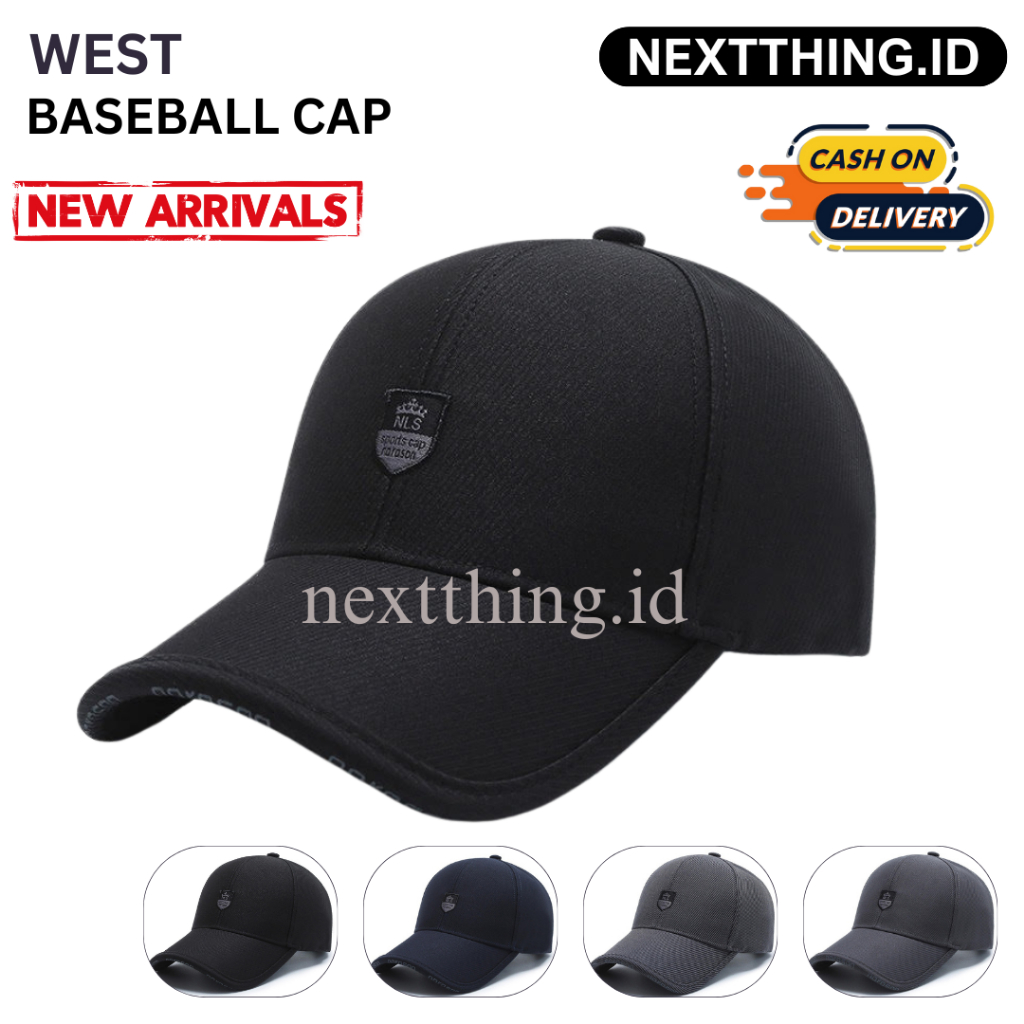 NEXTTHING.ID - WEST NARASON topi pria topi wanita topi baseball topi trendy topi NARASON