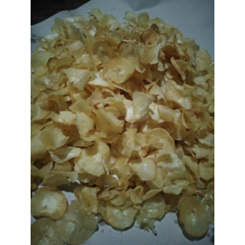 

KERIPIK SINGKONG 250 GRAM GURIH ASIN MANIS DAN ENAK