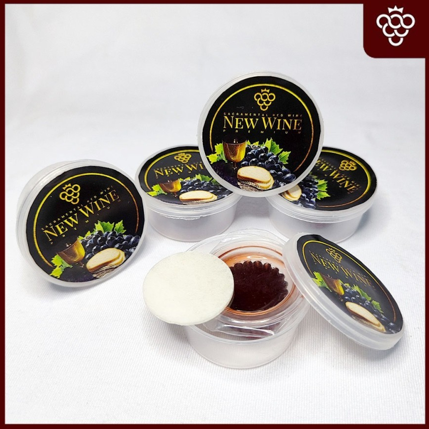 

Paket Anggur Perjamuan Kudus Cup Premium + Hosti Polos Kecil Isi 1
