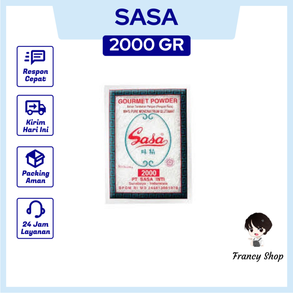 

Sasa MSG Sachet 30gr