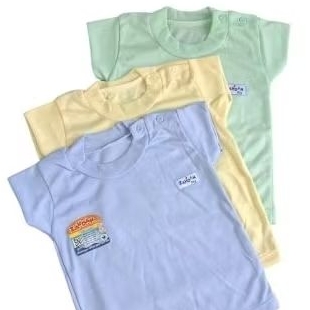 ZAHDAN *6PCS* OBLONG BAYI PENDEK POLOS ZAHDAN S.M.L.XL 0-36 BLN