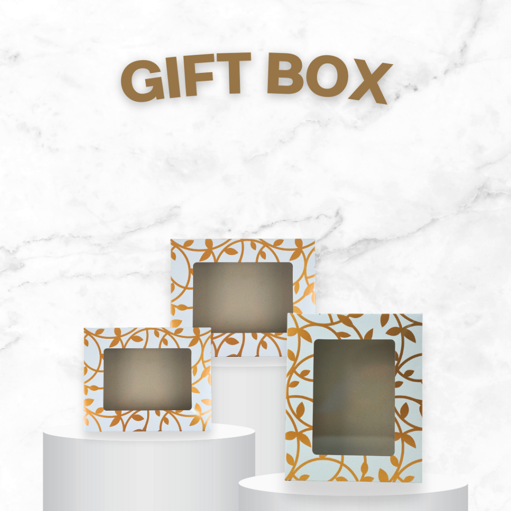 

Soft Box Handuk Seserahan Motif Ulir Coklat / Box Serba guna