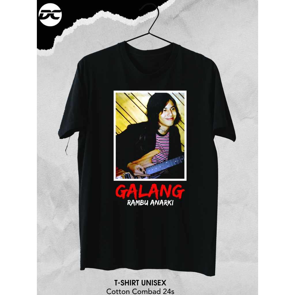 KAOS GALANG IWAN FALS / KAOS GALANG RAMBU ANARKI / BAJU BAND OI / TSHIRT DISTRO BAND COTTON COMBAD 2