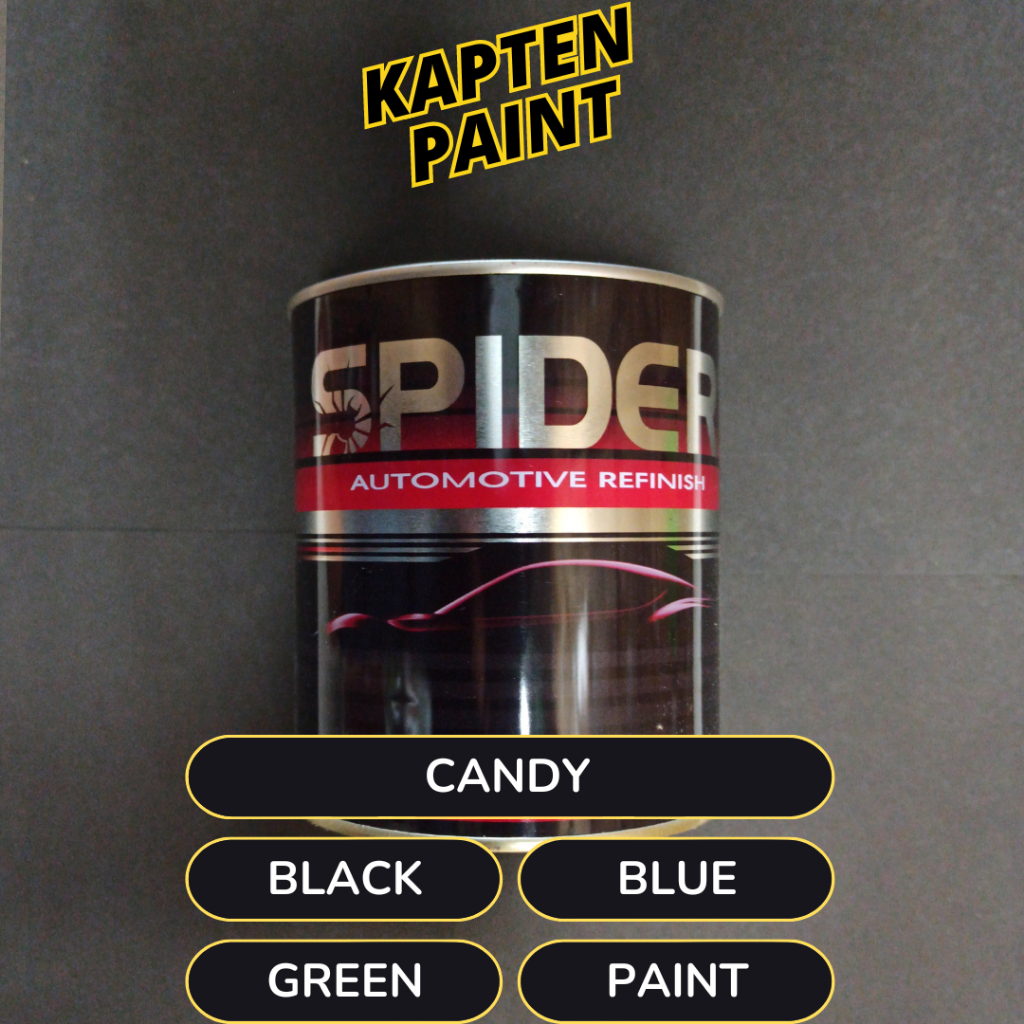 Cat Candy Spider Black Blue Green Red