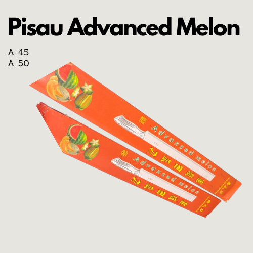Pisau Buah Stainless steel anti karat panjang piso semangka melon