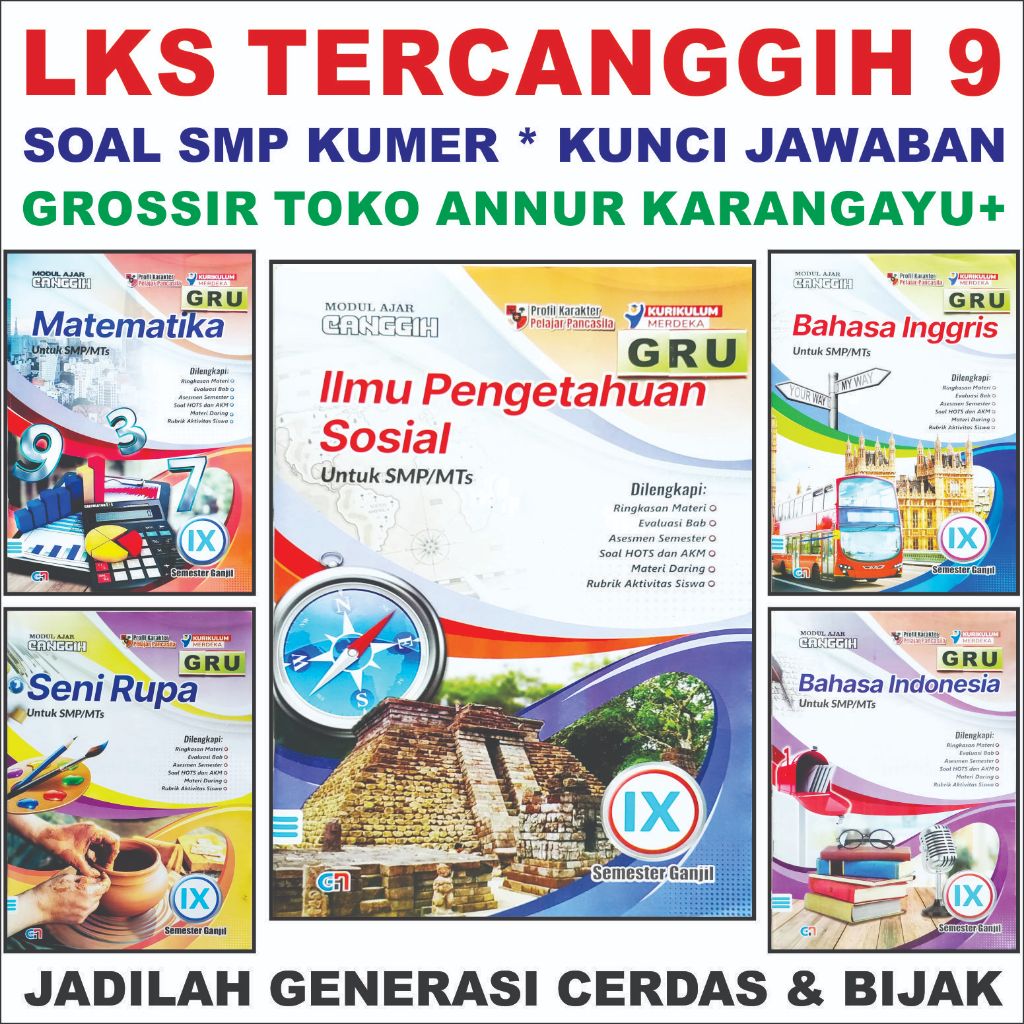 Gioca Lks Grossir 9 SMP TerCanggihGri * Kunci Jawaban Kelas 9 Modul CANGGIH Grossir Kurikulum Merdek