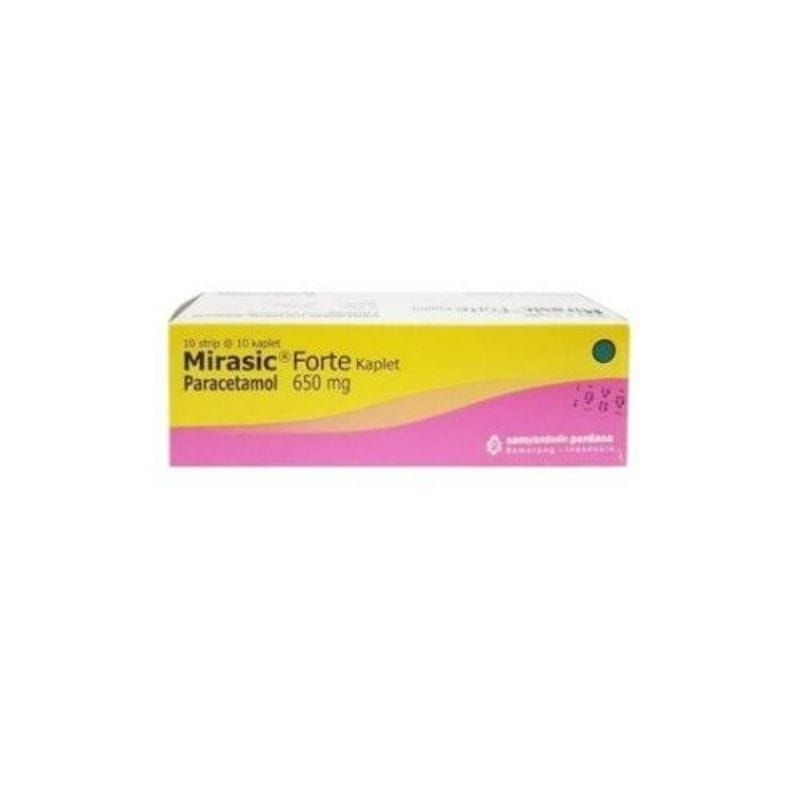 Mirasic Forte tablet per strip / Mirasic 650 mg