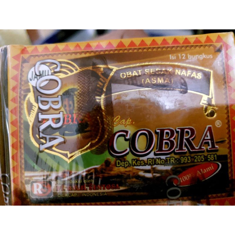 

JAMU COBRA SESAK NAPAS ( ASMA )