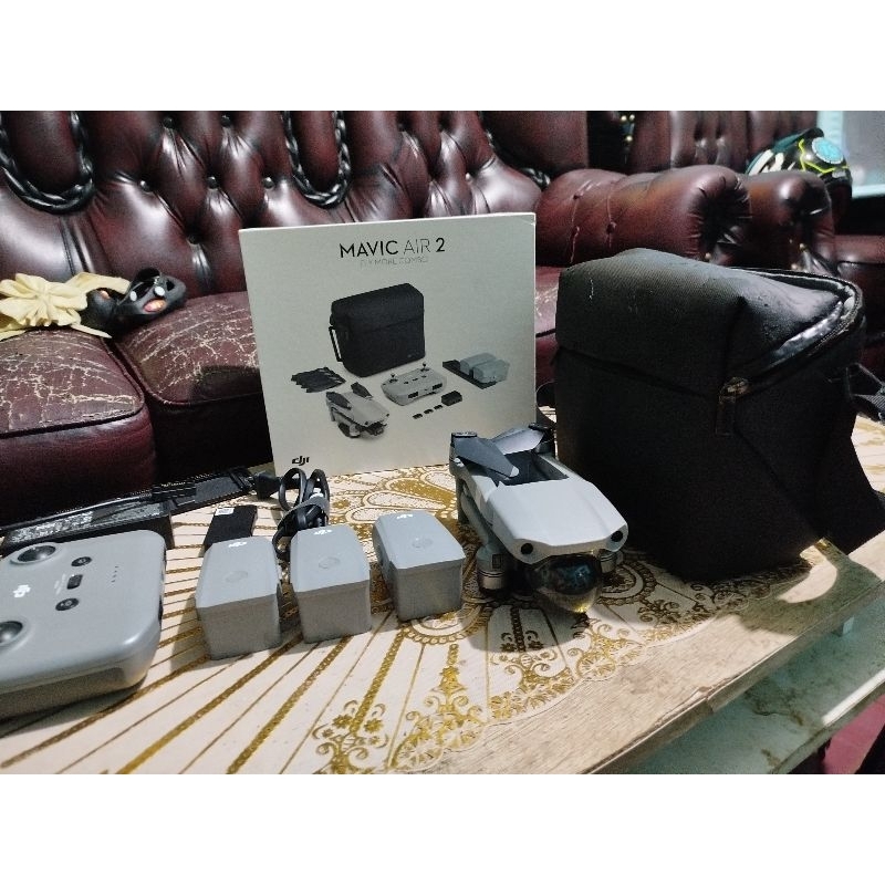 DJI MAVIC AIR 2 FLY MORE COMBO FULLSET MULUS NOMINUS SECOND