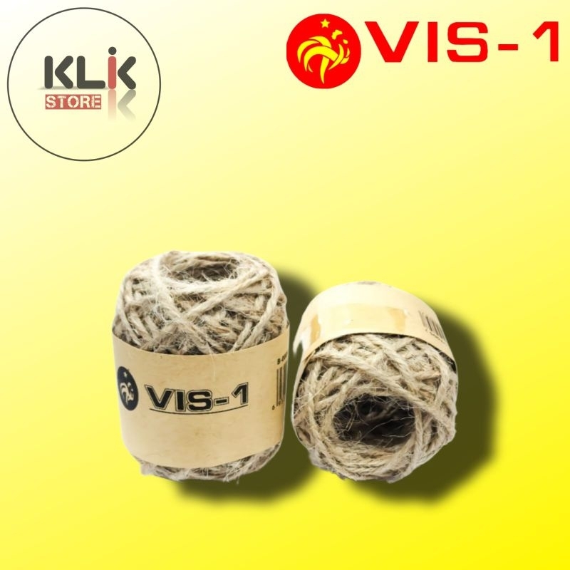 

Tali Rami Goni Vis-1 / Jute Ribbon Tali Vintage Aksesoris / Craft Panjang 10m