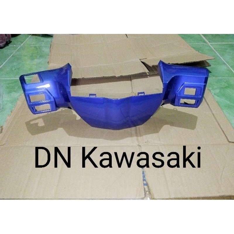 cover batok stang belakang zx130 zx130 original warna biru