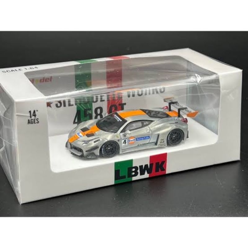 Star Model LBWK  LB Works Ferarri 458 GT Gulf With Figure