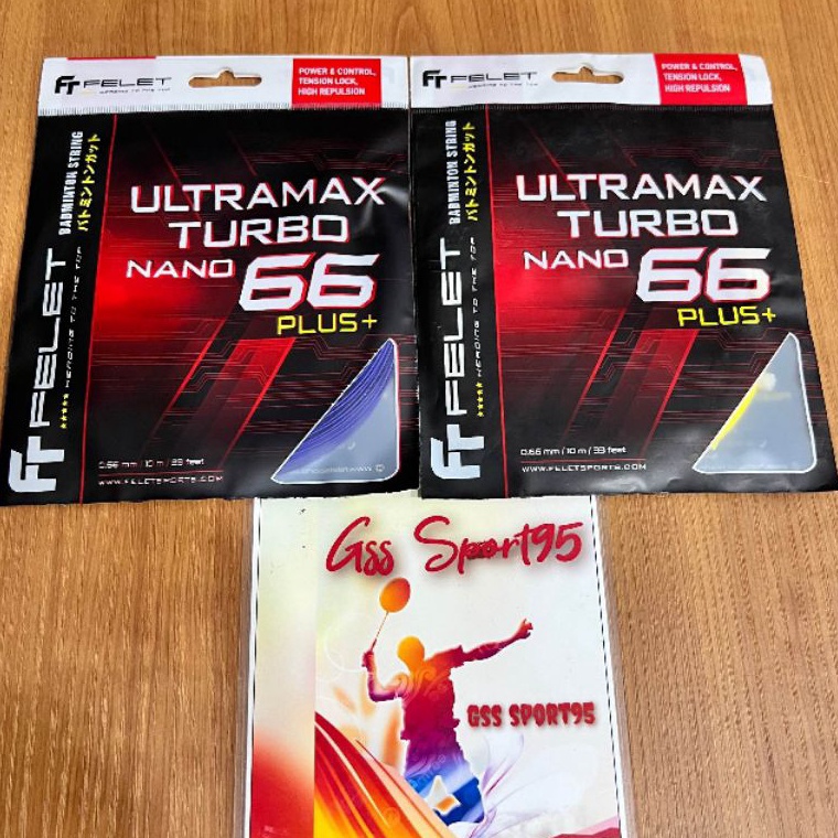 Terlaris SENAR BADMINTON FELET ULTRAMAX TURBO 66