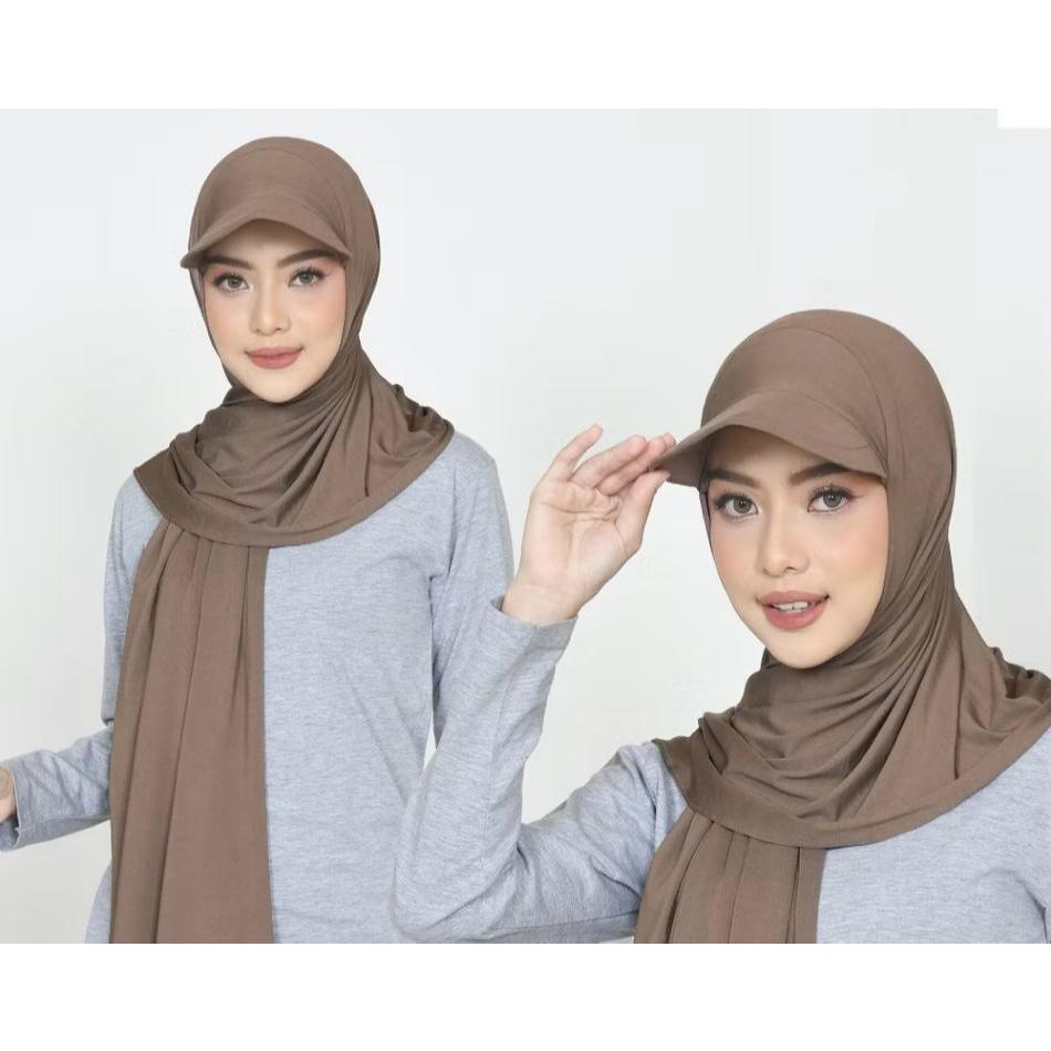 Ar. Fashionhijab HIJAB-KERUDUNG/JILBAB PASHMINA TOPI SPORT OLAHRAGA HIJAB PASTAN TOPI