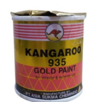 

AWAS ADA CAT WARNA EMAS KANGAROO GOLD 935 1 KG CAT MINYAK BESI PAGAR TEMPA KANGGURU KANGURUU 935 1KG