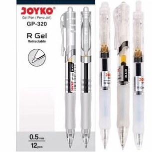 

DISKON AKHIR BULAN 12Pcs Pulpen R Gel GP 32 Pen Gel Cetek 5mm