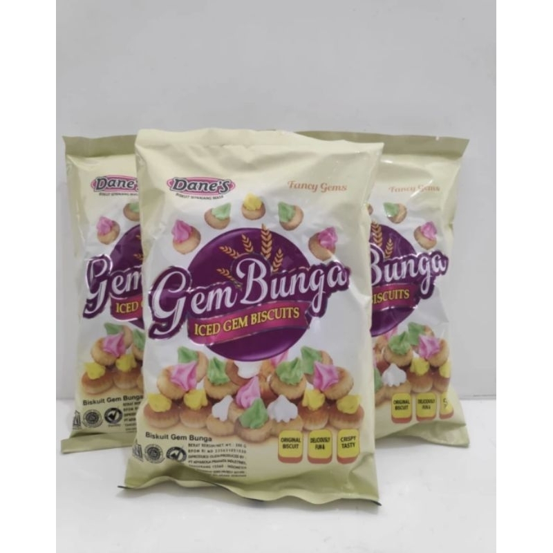 

Biskuit Gem Bunga / Iced Gem Biscuit Legenda / Biskuit Gem Bunga Danes