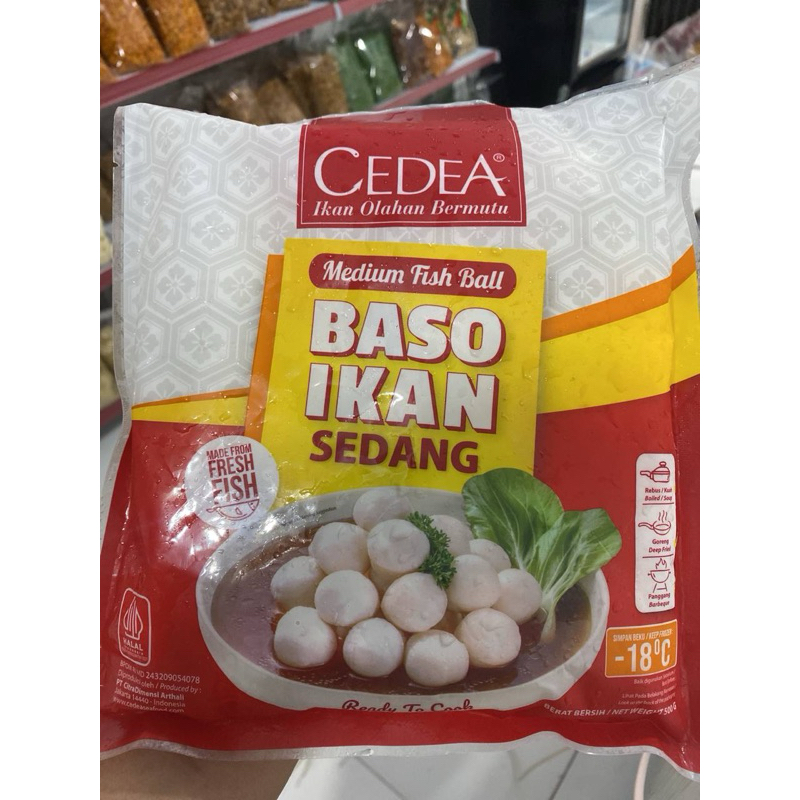 

Cedea bakso ikan 500g & 1kg