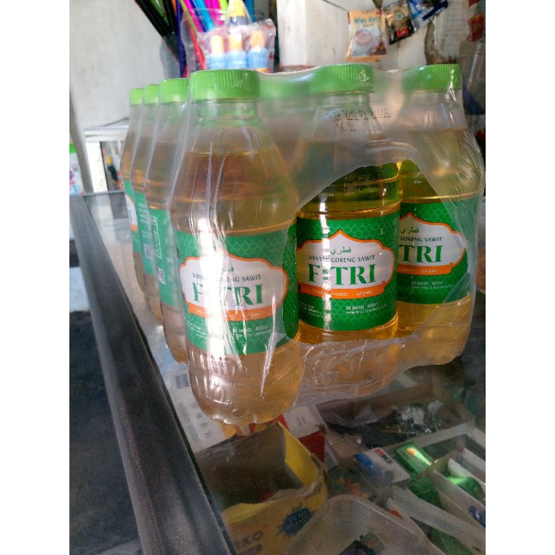 

Minyak Goreng Fitri 400ML 1Pack (isi 12pcs)