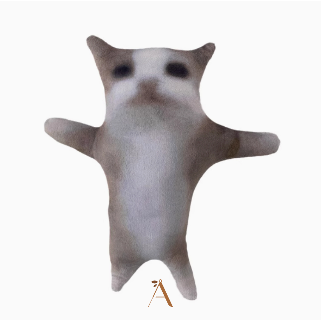 [READY] Boneka Happy Cat Happy Happy Happy Cat Kucing Lucu Viral Imut