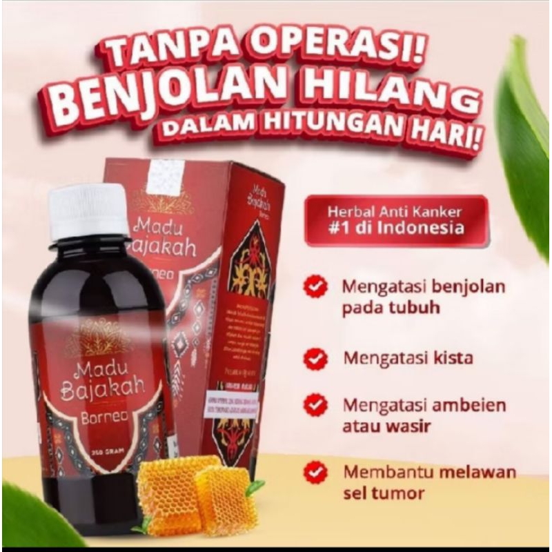 

MADU BAJAKAH BORNEO 100% Original GARANSI RESMI bisa Cod