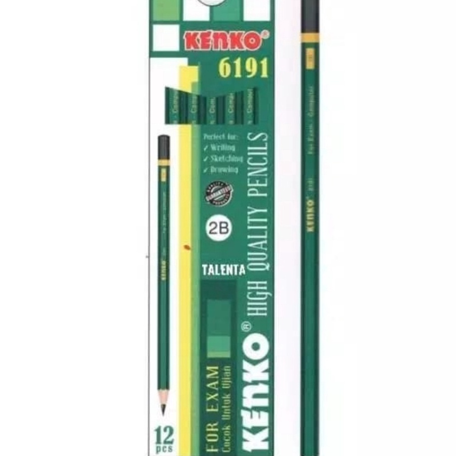 

TERUPDATE Kenko Pensil 2B 6191 Pensil Serut