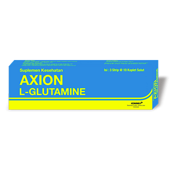 Axion 30 Tablet L-Glutamine 1000 mg - Suplemen Kesehatan