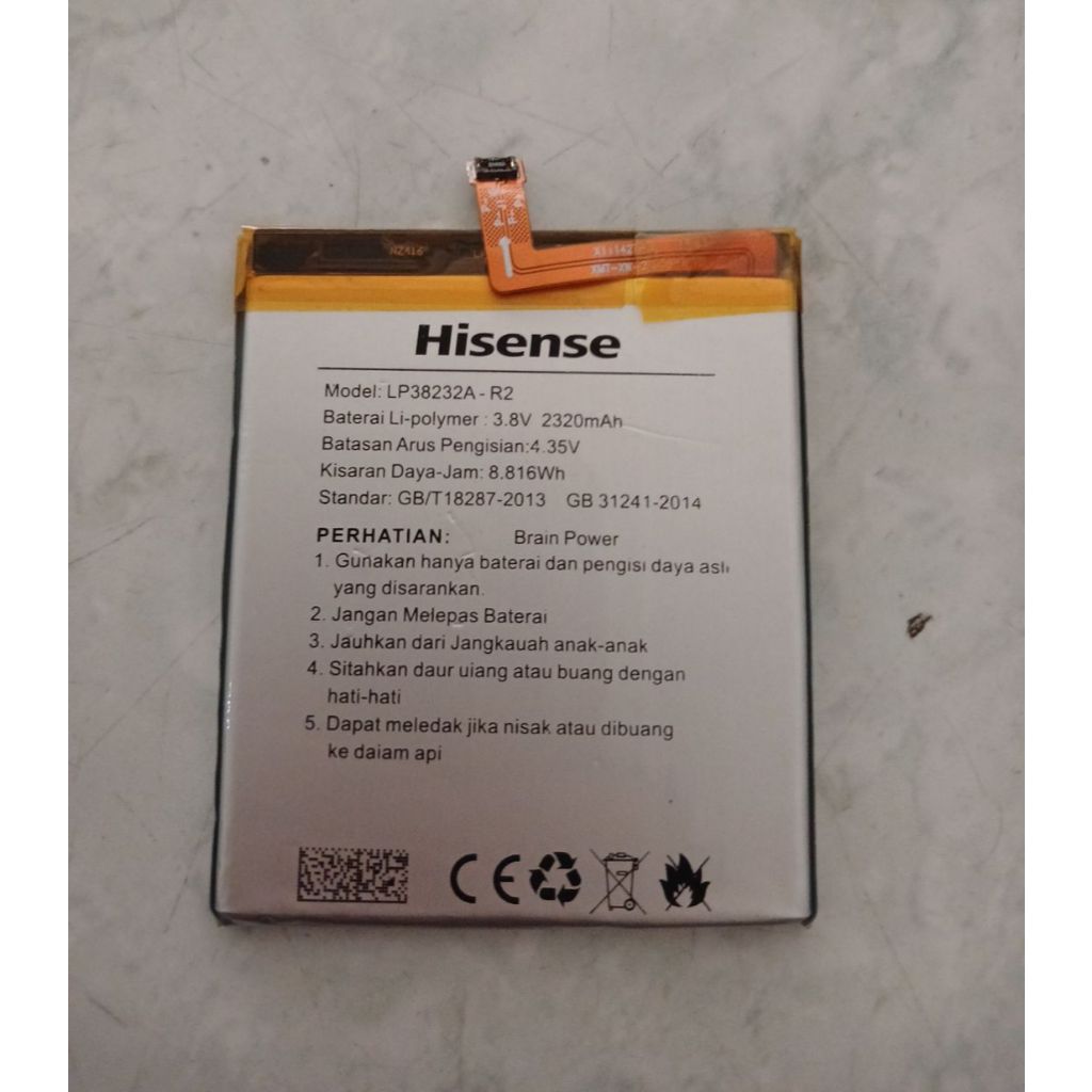 Baterai Handphone Smartfren Andromax R2 4G LTE LP38232A Batre HP Andromax R2 Battery Smartfren R2