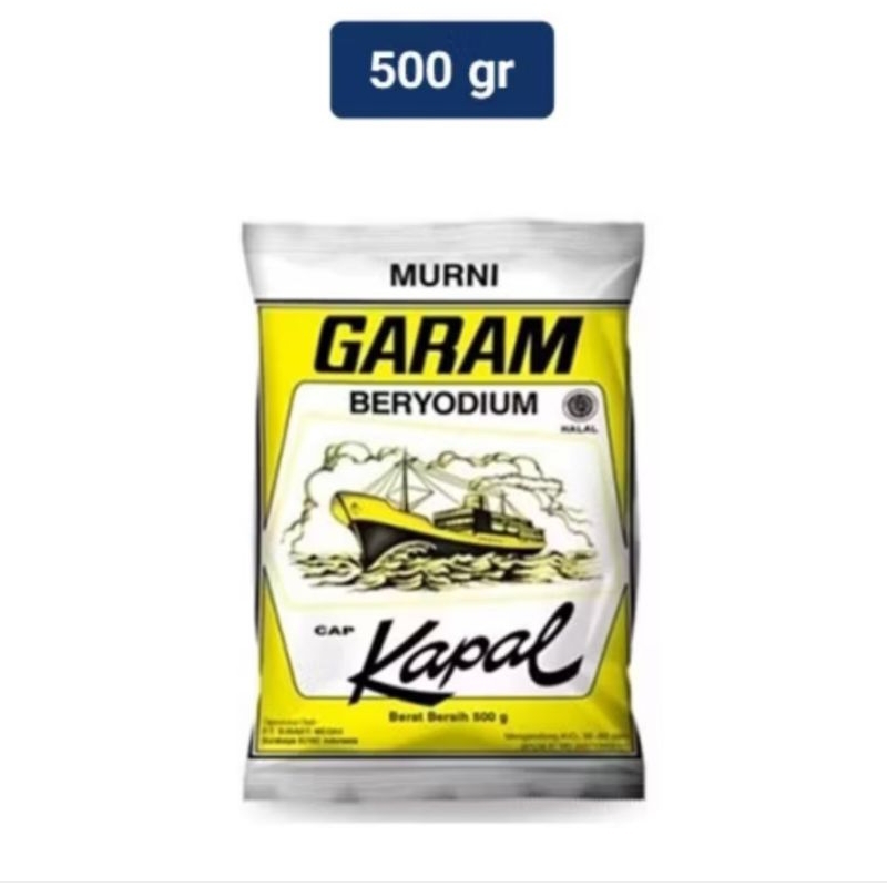 

Garam Kapal Yodium 500gram