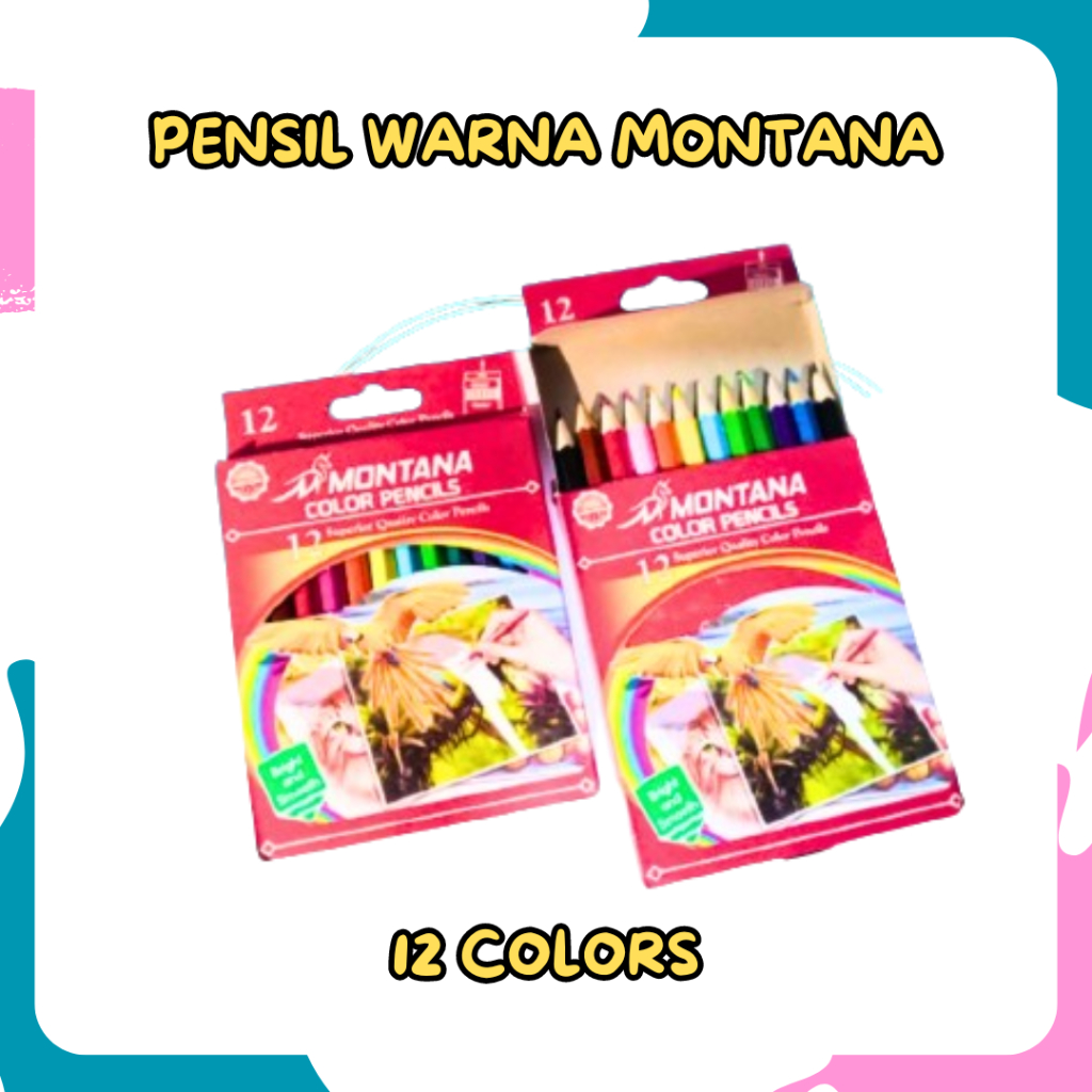 

PENSIL WARNA MONANTA ISI 12 SUPERIOR QUALITY