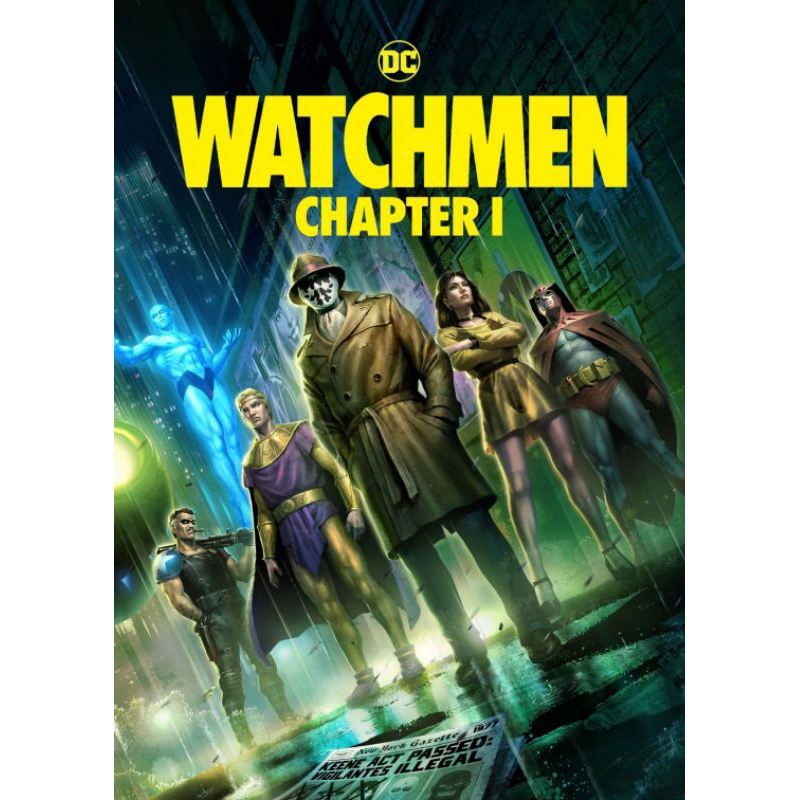 DVD ANIMASI WATCHMEN CHAPTER 1 (2024)