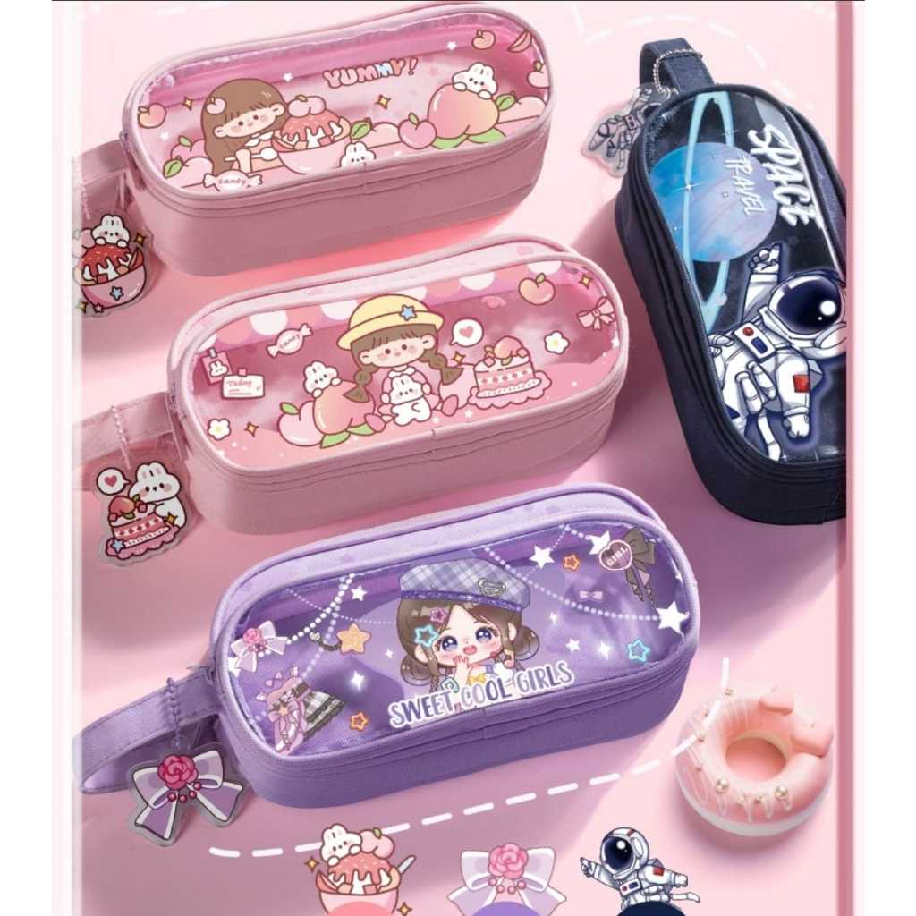 

Kotak Pensil Anak Sekolah/ Tempat Pensil Anak Sekolah Import