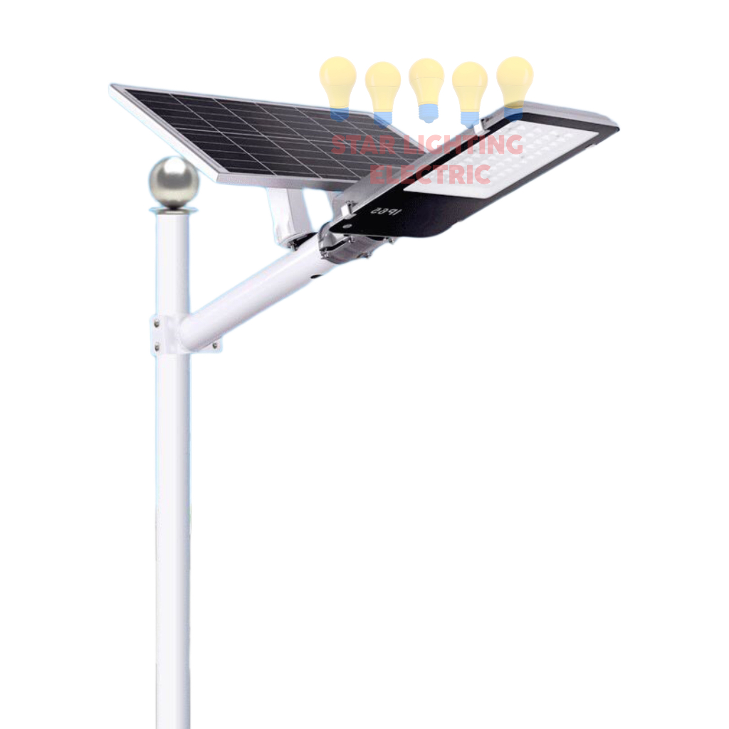 LAMPU JALAN SOLAR PANEL LED 100WATT / PJU SOLAR LAMPU JALAN LED TENAGA SURYA 100WATT