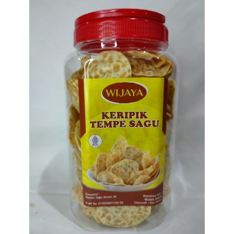 

keripik tempe toples 2liter (250gr)