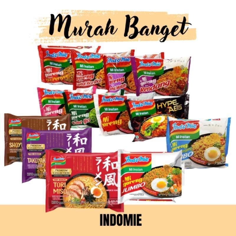 

INDOMIE ALL VARIAN RASA ( RANDOM ) ISI 6 JAKARTA 1899