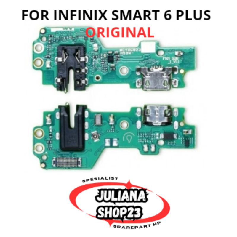PAPAN CAS INFINIX SMART 6 PLUS PAPAN CHARGER INFINIX SMART 6 PLUS KONEKTOR CHARGER INFINIX SMART 6 P