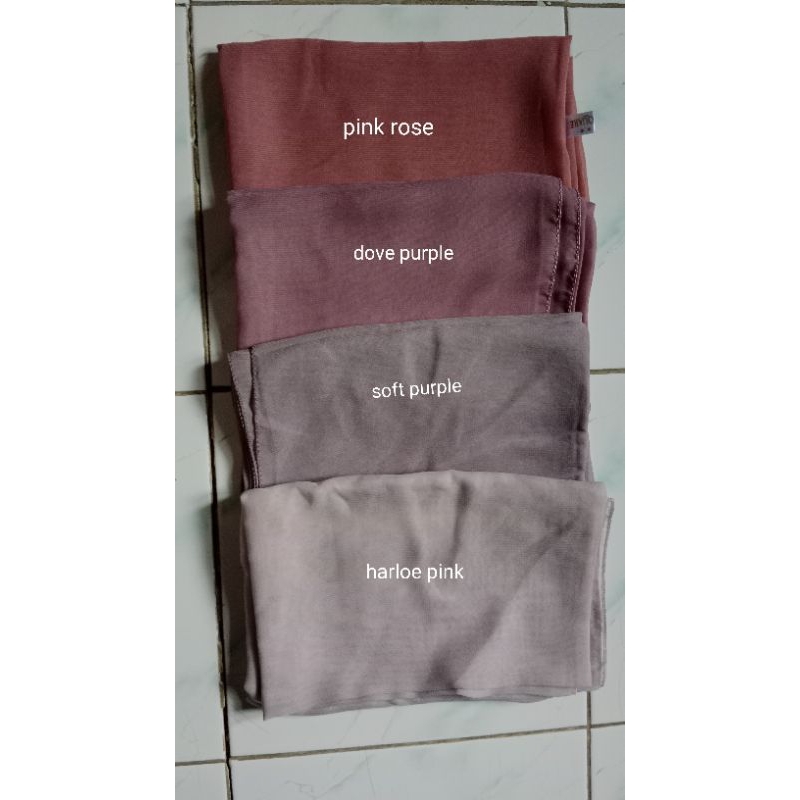 Jilbab Segiempat Polos BELLA SQUARE Hijab Murah Jahit Tepi Premium | Hijab Motif